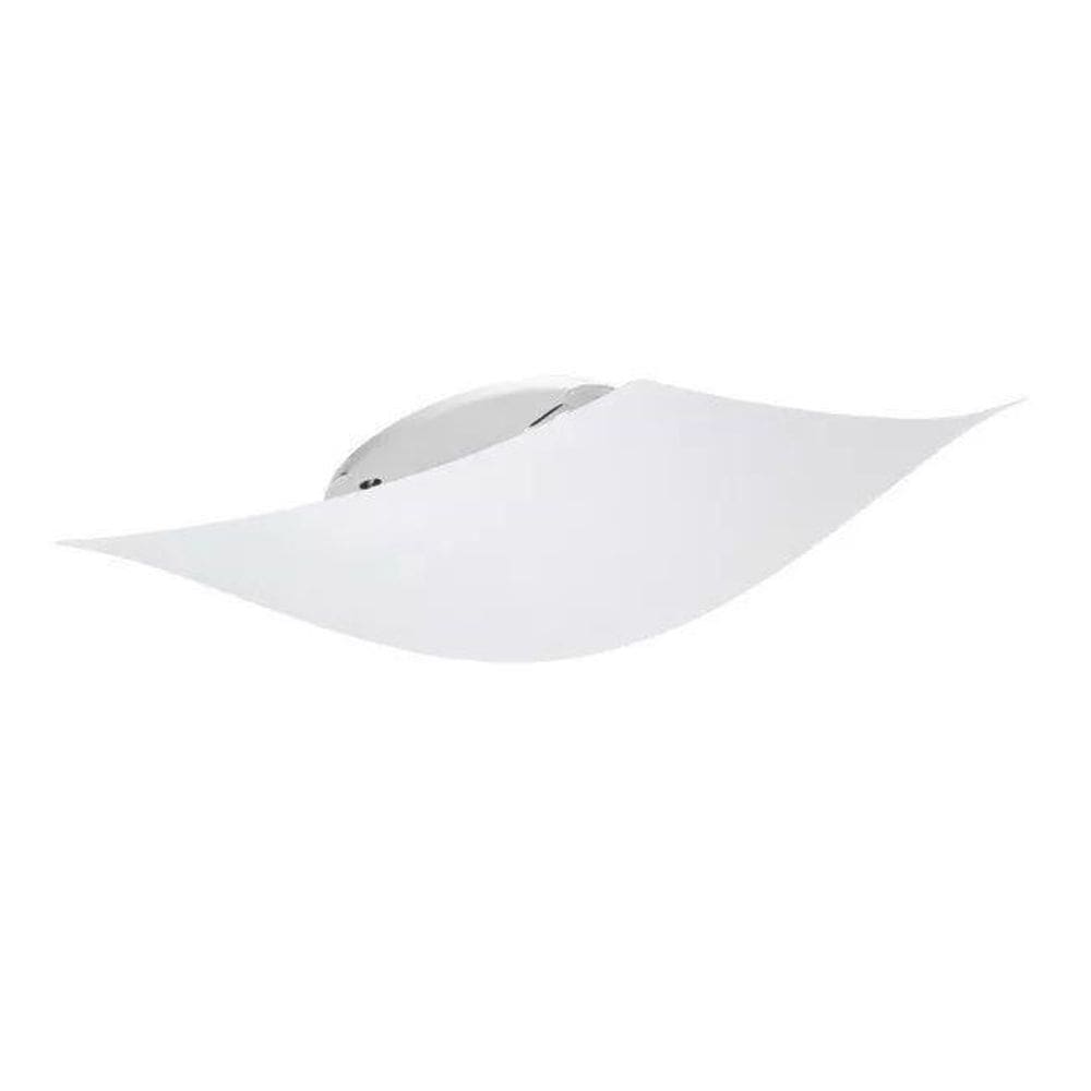 Plafon Solari Quadrado Branco Taschibra
