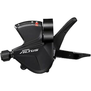 Alavanca Passador de Marcha M2010 Altus 3V Esquerdo com Visor Shimano