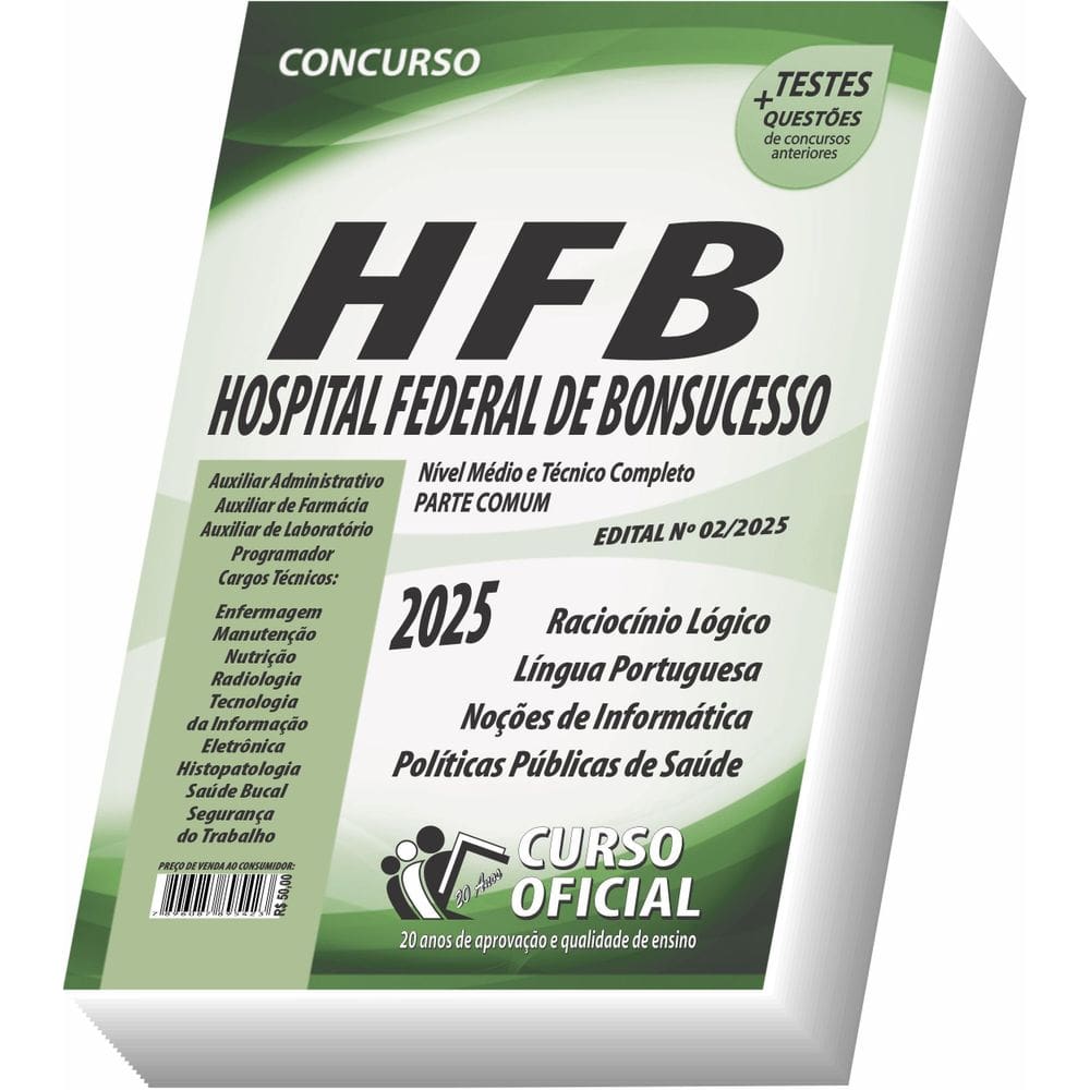 Apostila Gch Hospital De Bonsucesso Nível Médio E Técnico