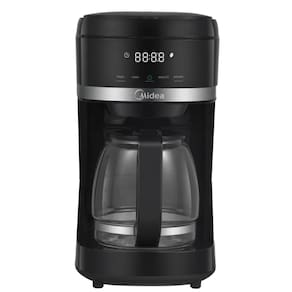Cafeteira Digital Programavel Midea 1000W faz 37 Xicaras Black Ellegance 220V
