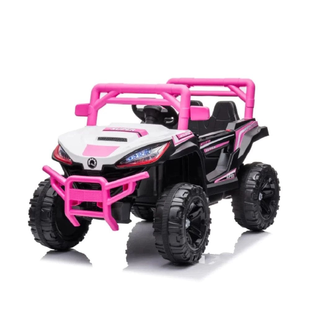 Jipe Elétrico Infantil Utv Solar Cruiser 12v Com Luzes de Led, Sons e Portas Que Se Abrem Bang Toys