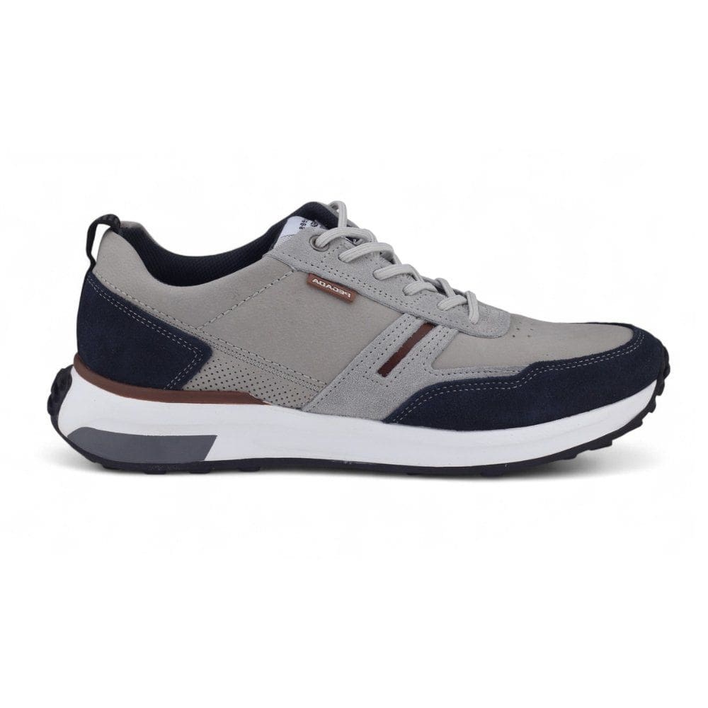 Tênis Masculino Pegada Casual 110751-09 Jogging Couro