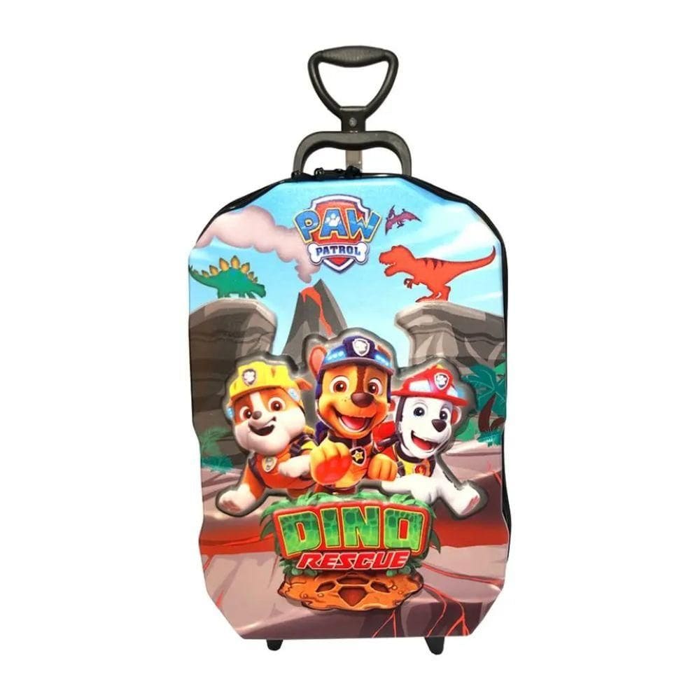 Mala/Mochila Infantil 3D Patrulha Canina Paw Dino - Maxtoy