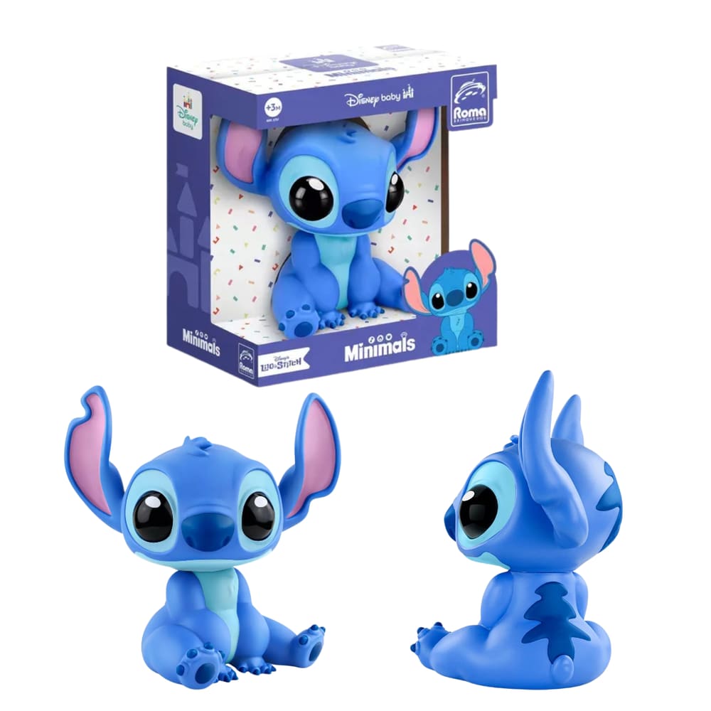 Minimals Stitch 15CM Boneco Disney Baby 5757