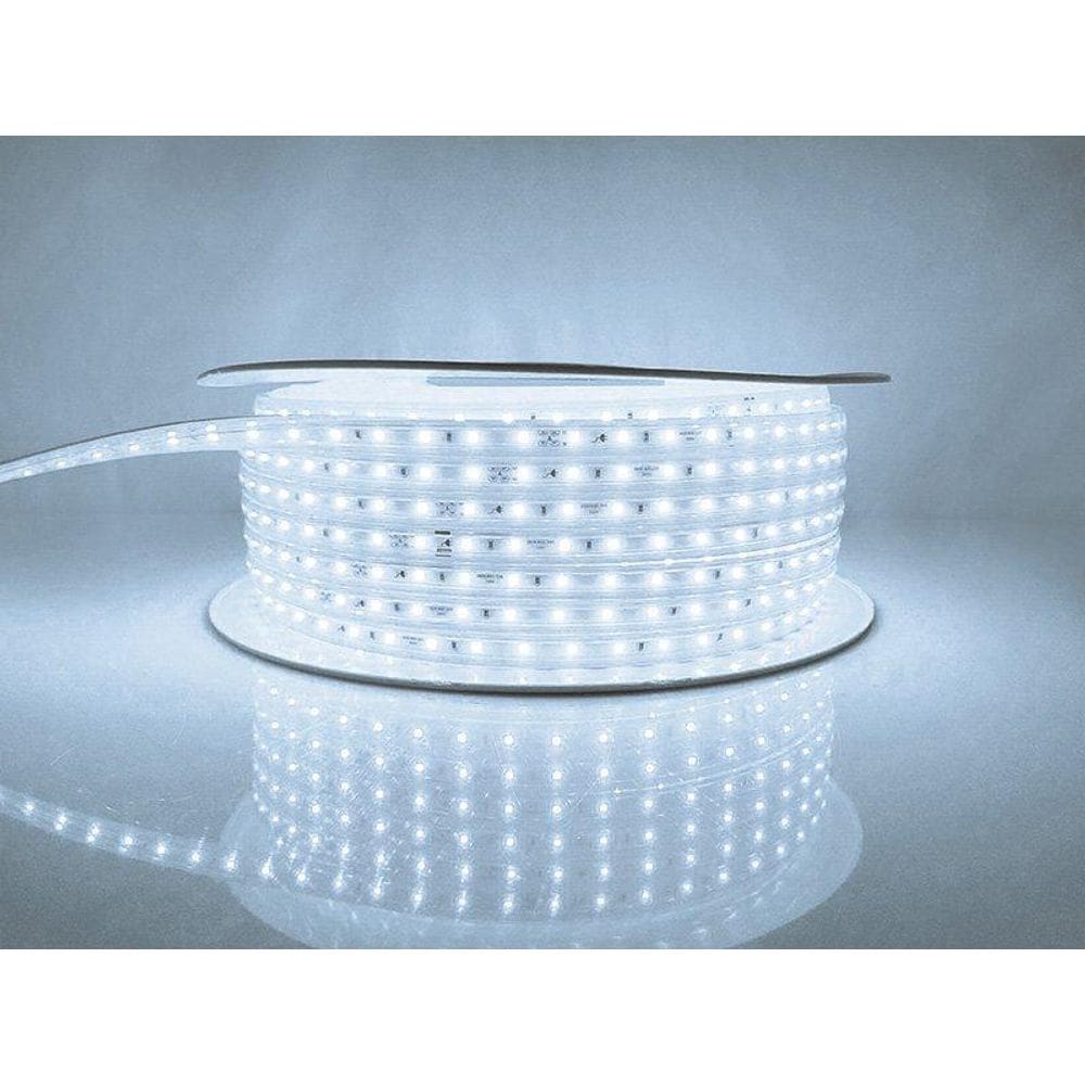 Fita Led Taschibra 5W/M 120 Leds Techcord Ip65 220V 6500K