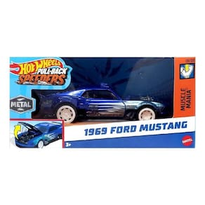 Hot Wheels Carro Pullback 1969 Ford Mustang - Mattel