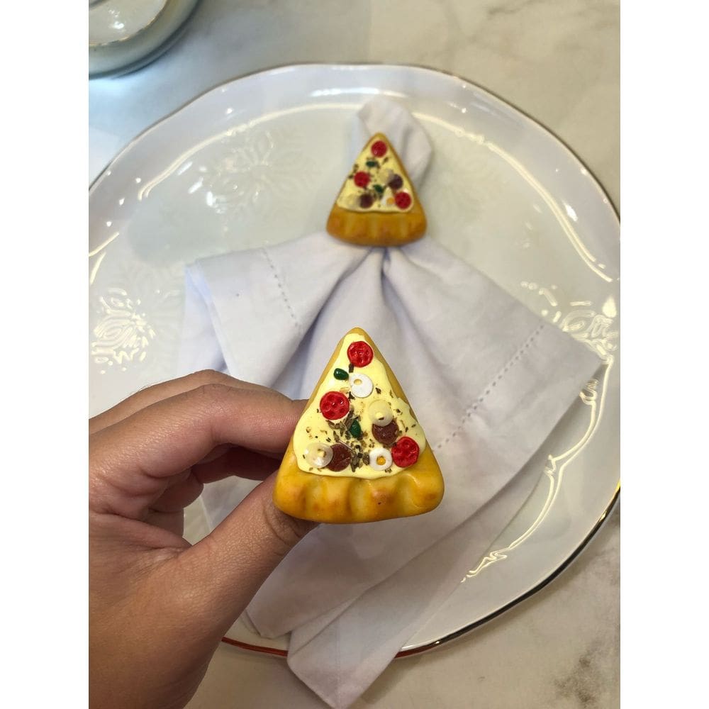 Unidade anel para guardanapo pizza