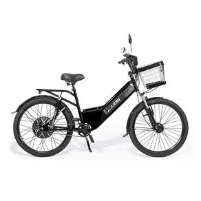 Bicicleta Elétrica - New Full 800w Lithium - Preta - Duos Bikes