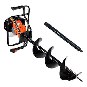 Perfurador De Solo Vulcan Vps520 Broca 80x20 + Extensor 60cm Maquina de Fazer Buraco, Cercas, Assentar Palanques