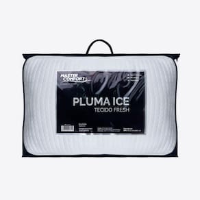 Travesseiro Antialérgico Pluma Ice Master Comfort Branco