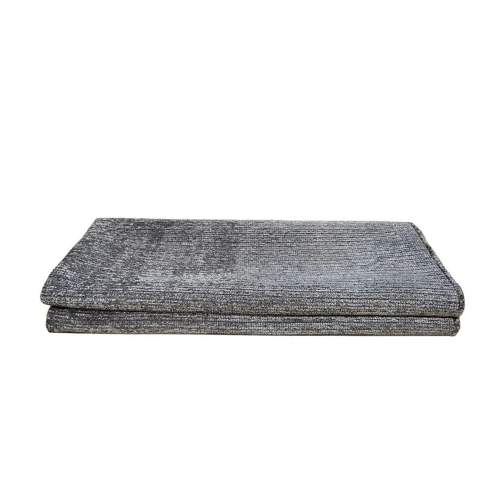 Tapete Murano Sala E Quarto Base 100% Algodão - Jolitex - Grafite - 300x400cm