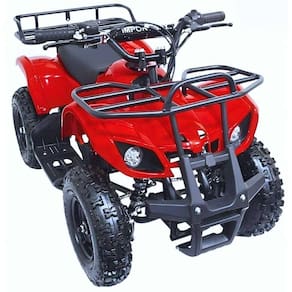 Mini Quadriciclo a Gasolina 49 CC Partida Elétrica Vermelho IMPORTWAY