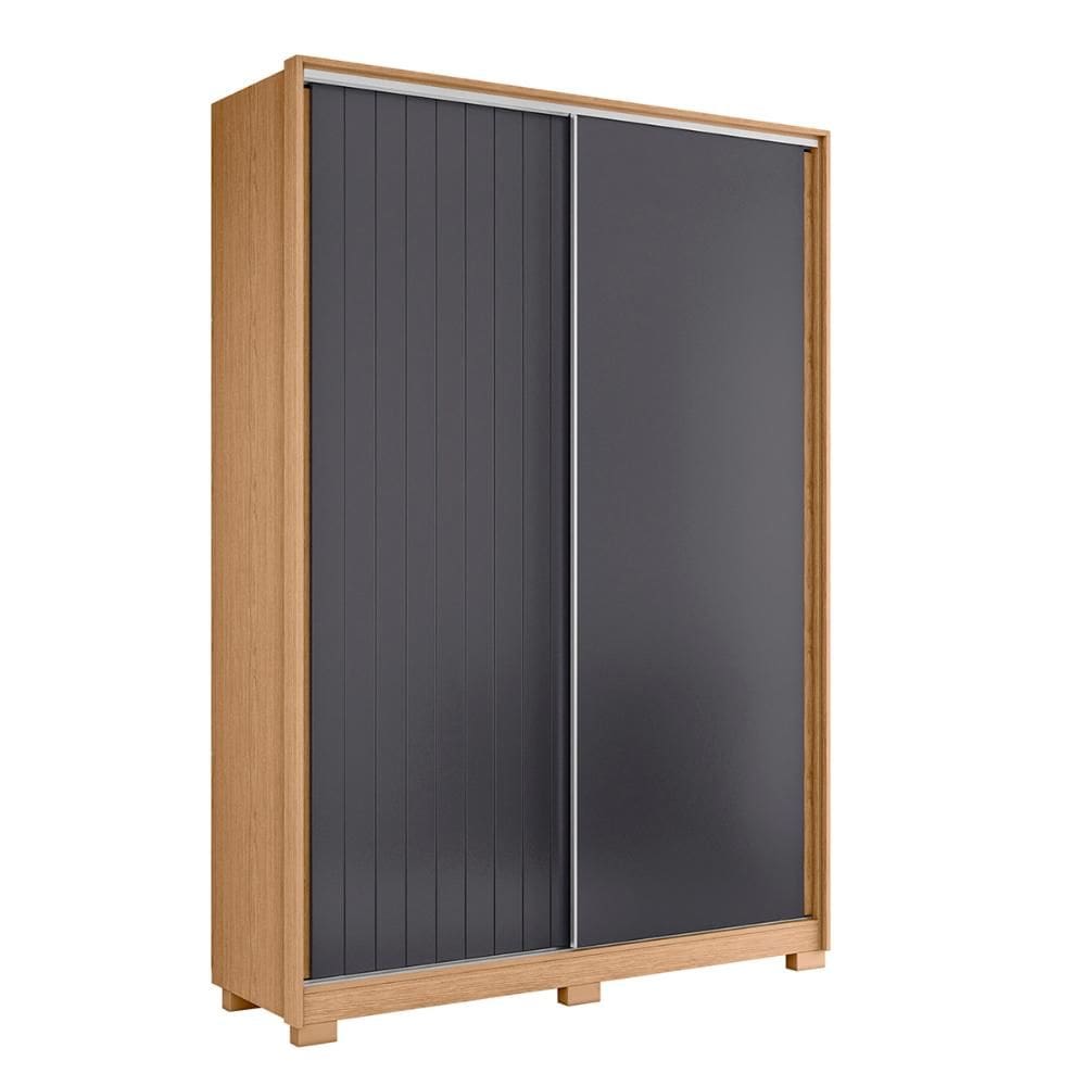 Guarda Roupa Frizatto Com 2 Portas de Correr e 3 Gavetas