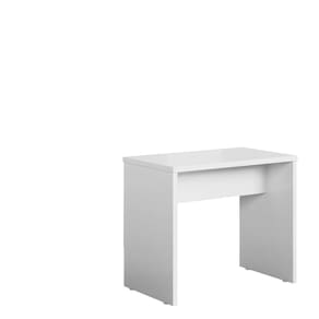 Banqueta Penteadeira Camarim Melilla 45x54cm Branca-EdeCasaMoveis