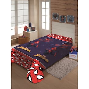 Manta Disney Infantil 150x200cm - Manta Fun Homem Aranha