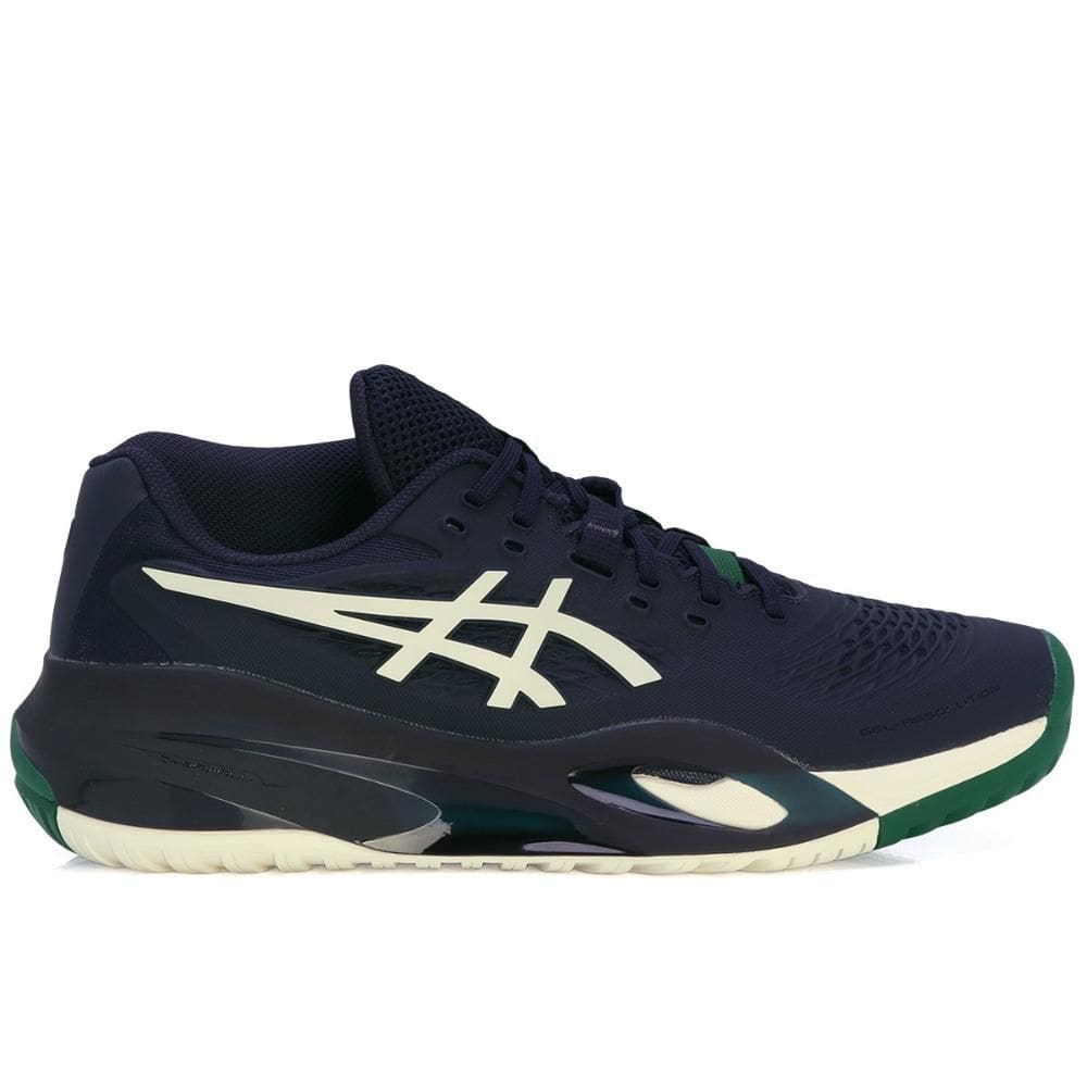 Tênis Asics Gel Resolution X - All Court - Marinho Branco e Verde