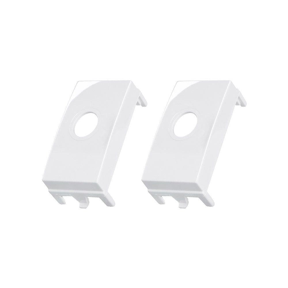 Módulo Saída de Fio MarGirius Sleek 2 Unidades Branco