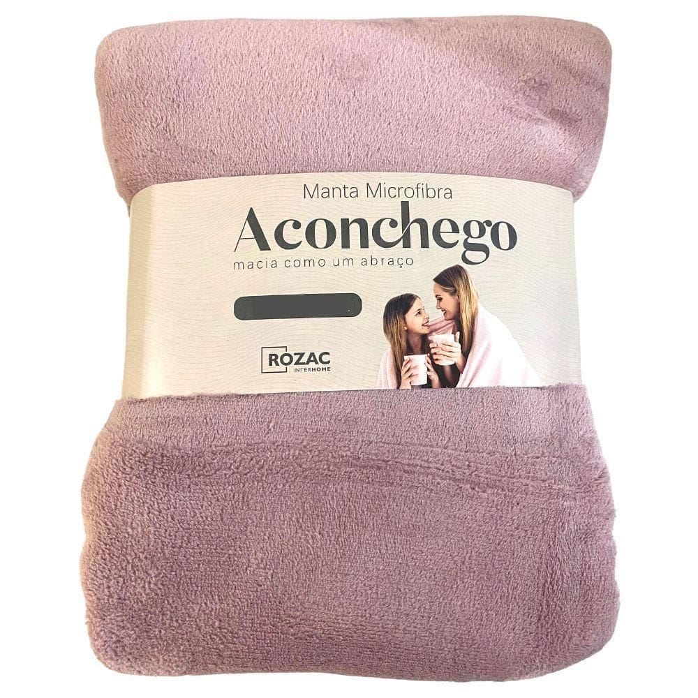 Manta De Microfibra King Aconchego Rozac