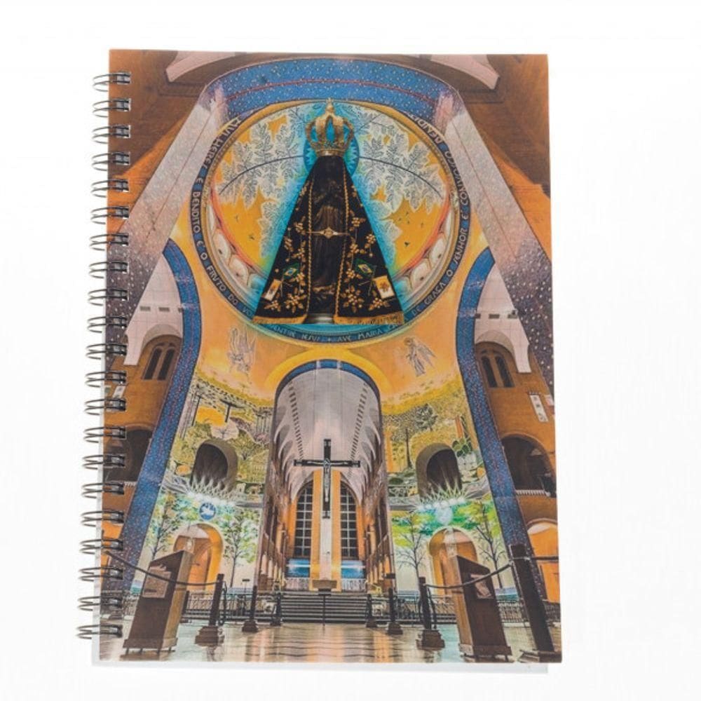 Caderno De Anotações - Coleção Religião - Capa Dura Capa/modelo Aparecida