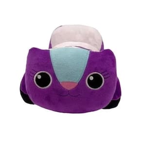 Pelúcia A Casa Mágica Da Gabby Carro Lilas Gata Carlita 20Cm