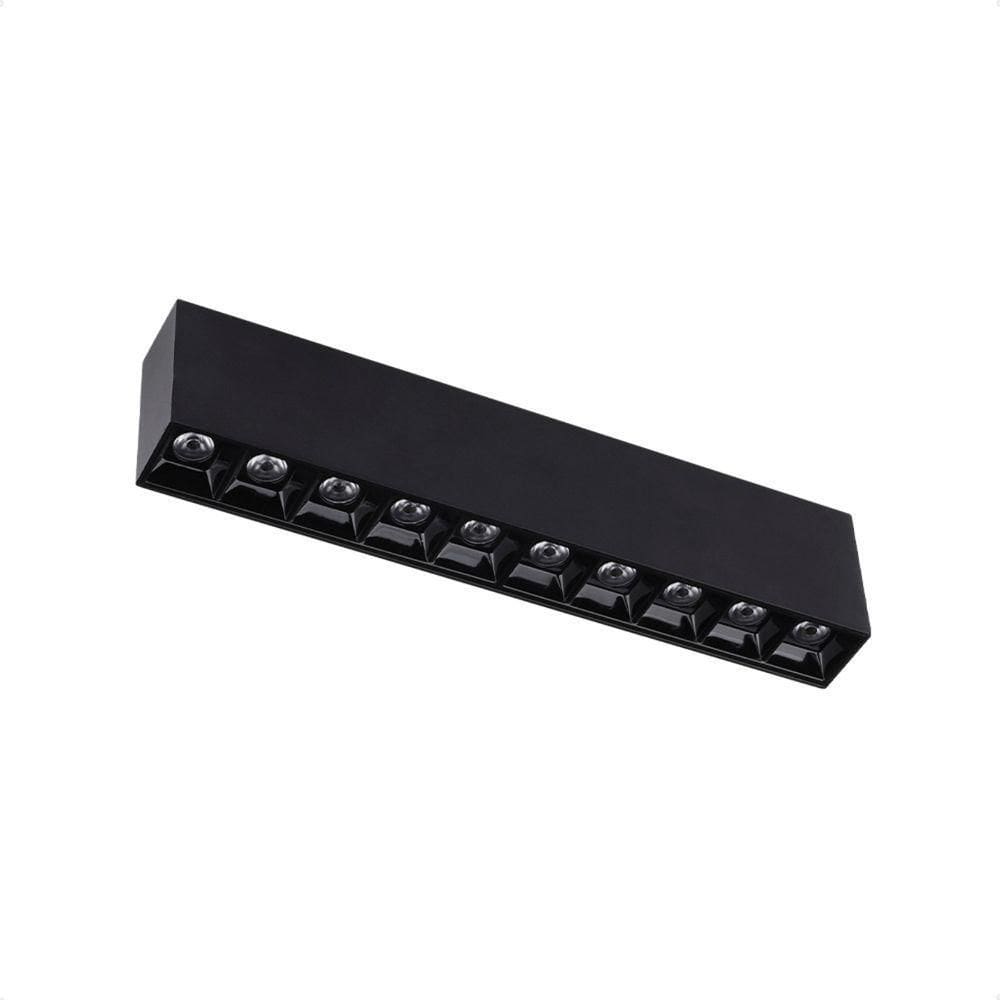 Spot De Led Sobrepor Taschibra Arch Pontual 20w 2700k Bivolt Preto