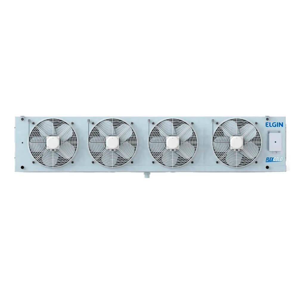 Evaporador de Baixo Perfil 4 Ventiladores com Resistência Elgin FLE065B54C