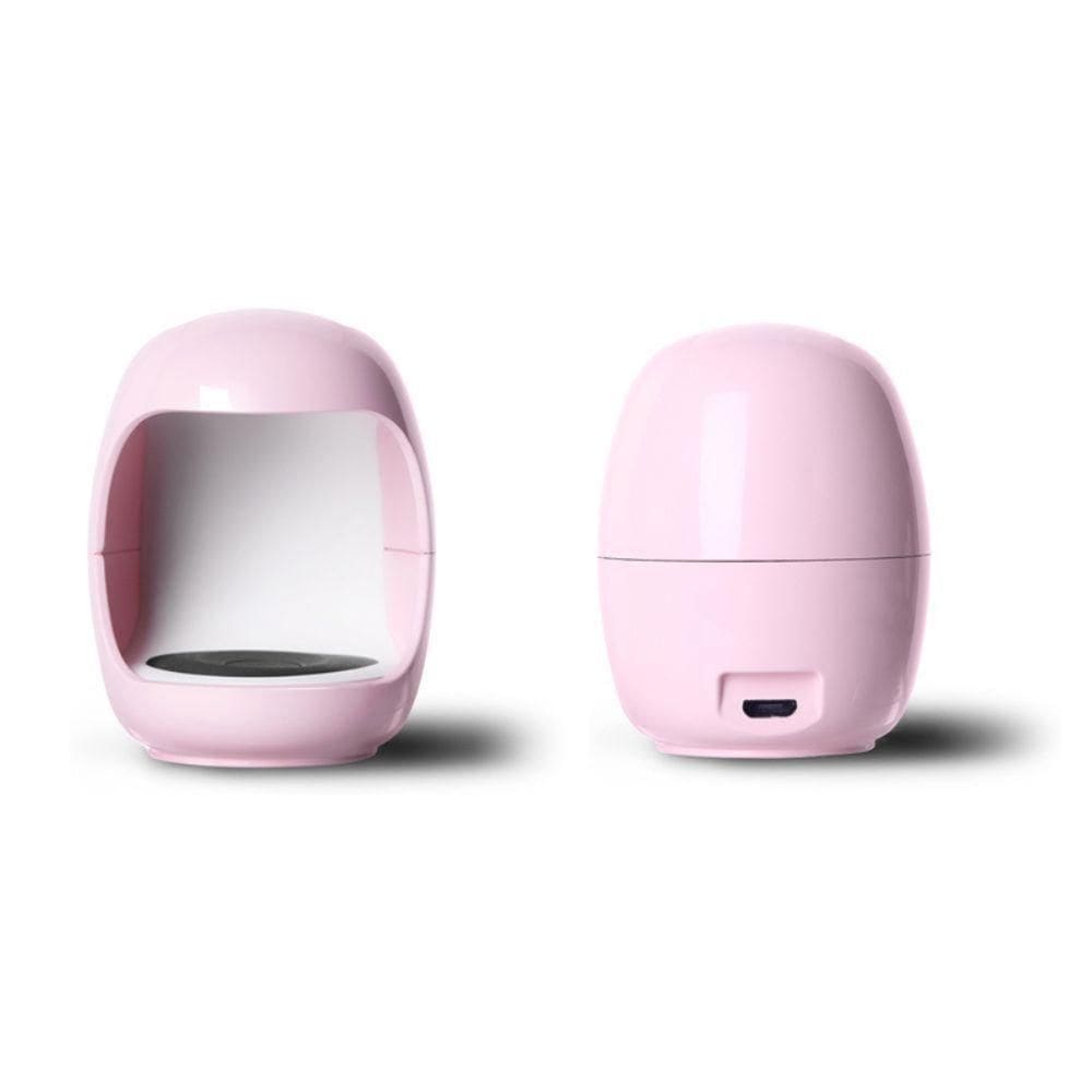 Mini Secador Cabine Unhas Secagem Rápida 30 Seg Luz Uv Led