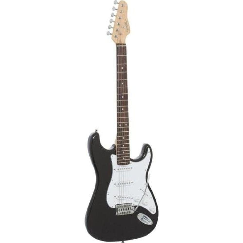 Guitarra Giannini G100 Preta Com Escudo item disponível na cor Branco.