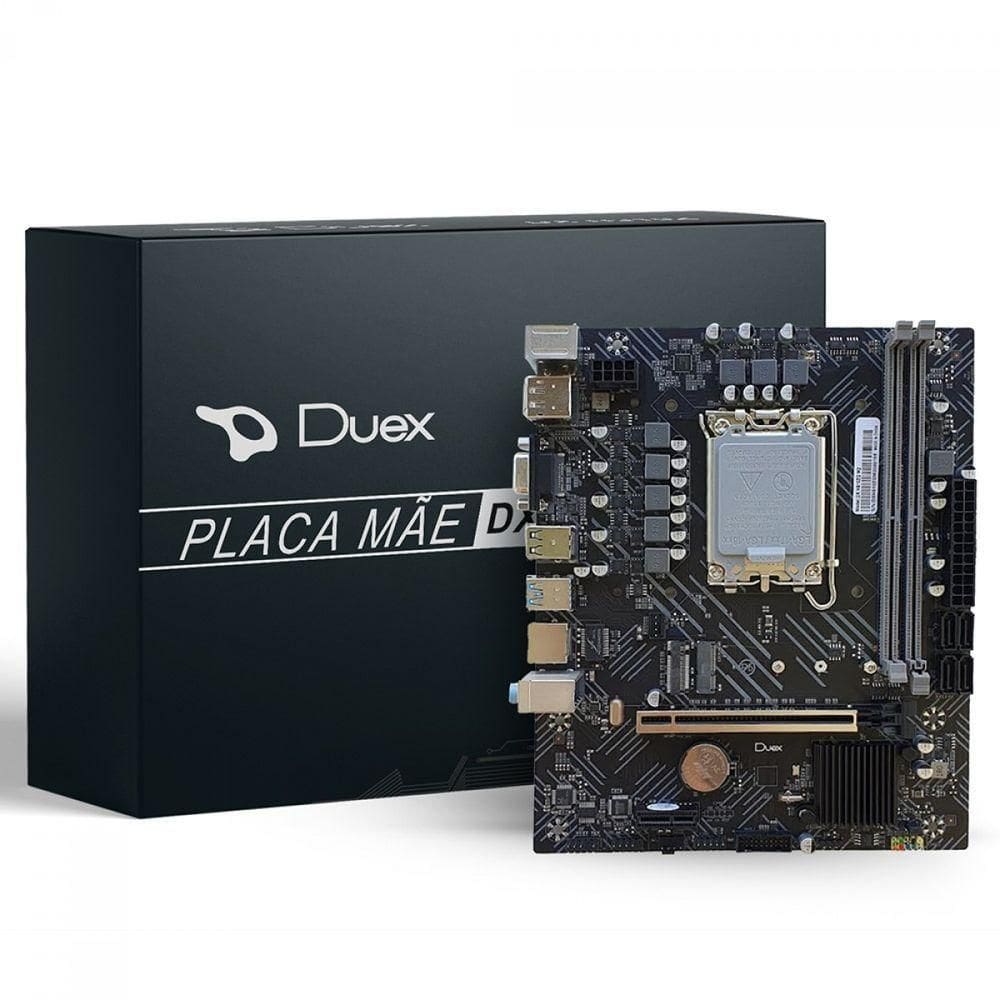 Placa Mãe Duex Dx-h610zg M2 H610 Intel Lga 1700 Matx Ddr4