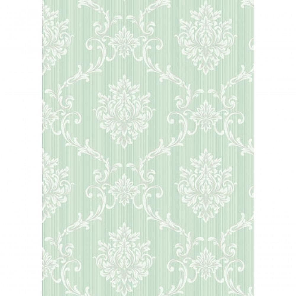 Papel De Parede Flow Damask Fundo Riscado A8011007 Rolo 10m X 0,53m