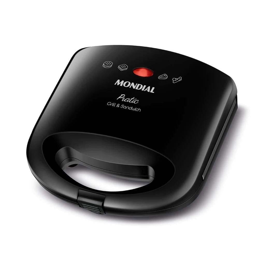 Sanduicheira e Grill Pratic 750W SN-01 220V - Mondial