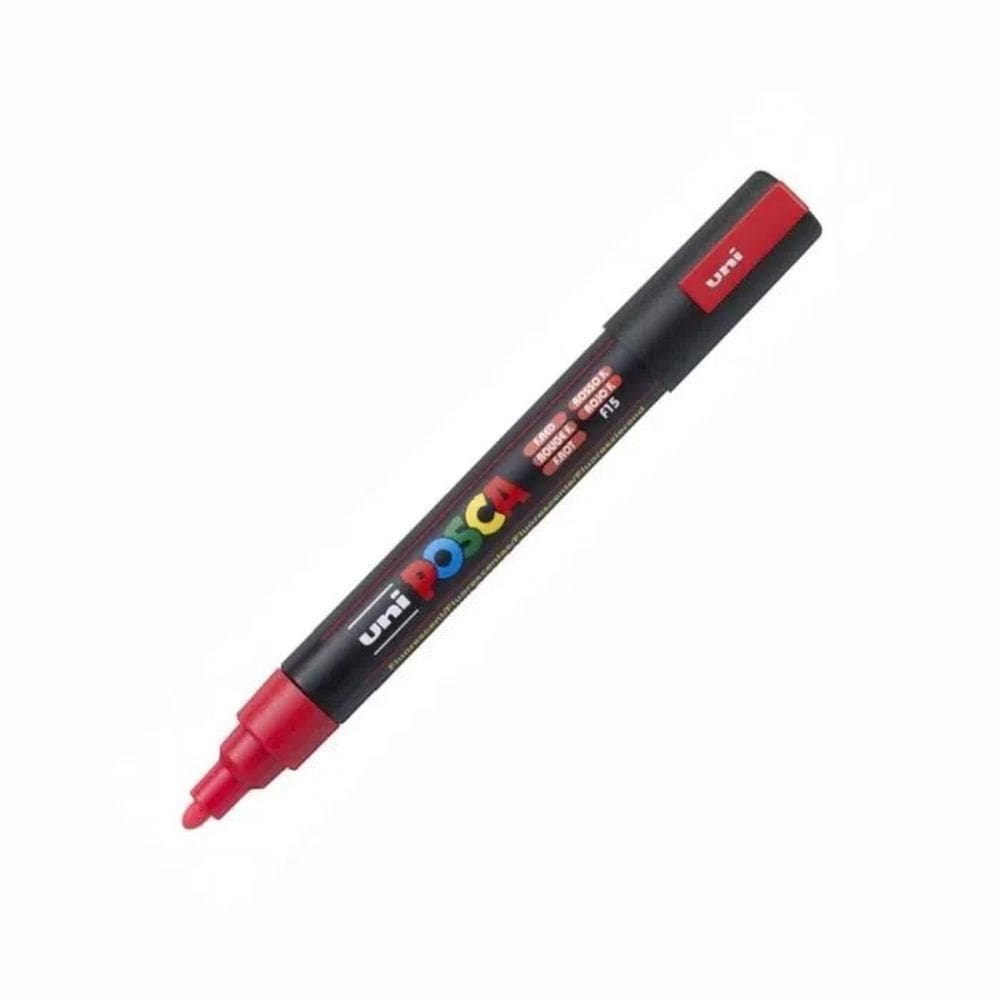 Caneta Posca Pc 5M Fluo Vermelho 75159 - Uni