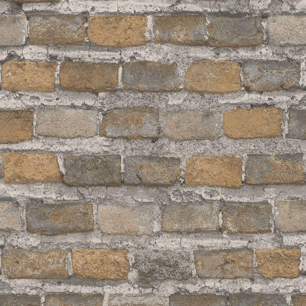 Papel De Parede Factory Iv Brick Wall 428056 Rolo 10m X 0,53m