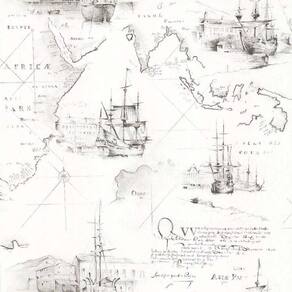 Papel De Parede Les Aventures 51136809 - Rolo 10m X 0,53m
