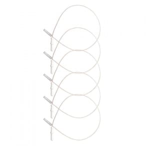 Kit Eletrodo Centelhador Vela Sabaf Para Cooktop 5 Peças Branco Bivolt