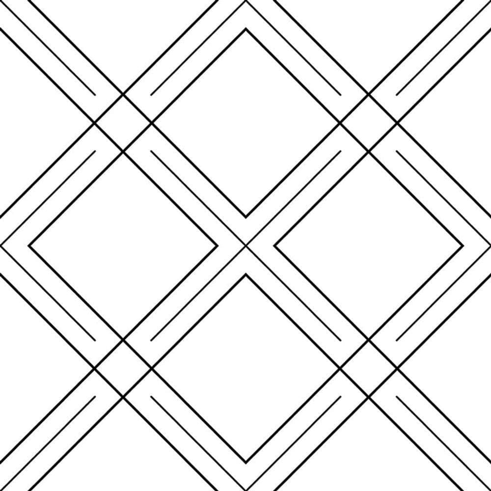 Papel De Parede Line Art Geometria Mt779003 - Rolo 10m X 0,53m