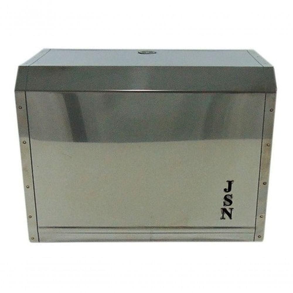 Porta Papel Toalha Inox - Toalheiro Folhas Inter Folhadas