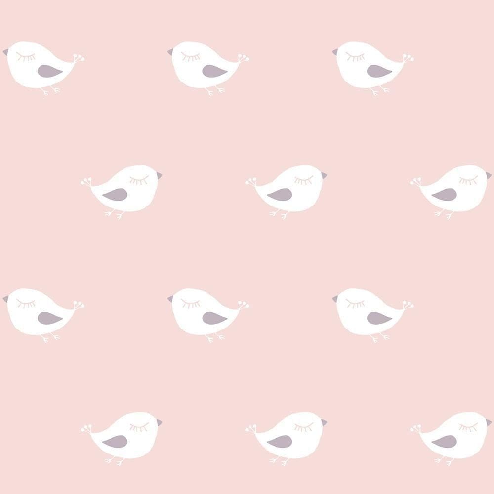 Papel De Parede Sweet Dreams Passarinho Nd21107 Tam. 4m²