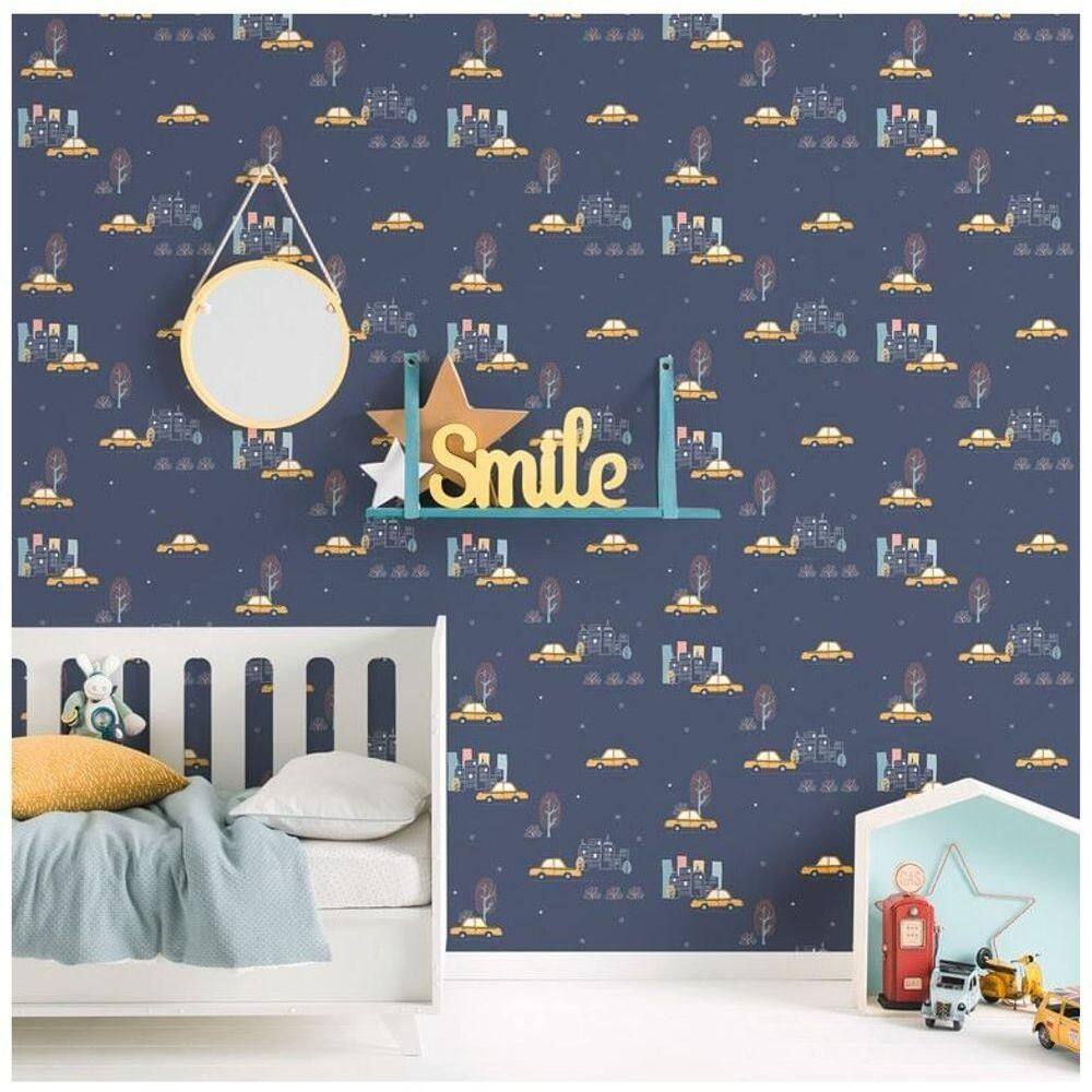 Papel De Parede Sweet Dreams Cidade Nd21108 Tam. 4m²
