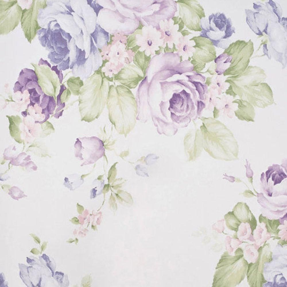 Papel De Parede Fragrant Roses Fa811017 Vinílico - Rolo 10m X 0,53m