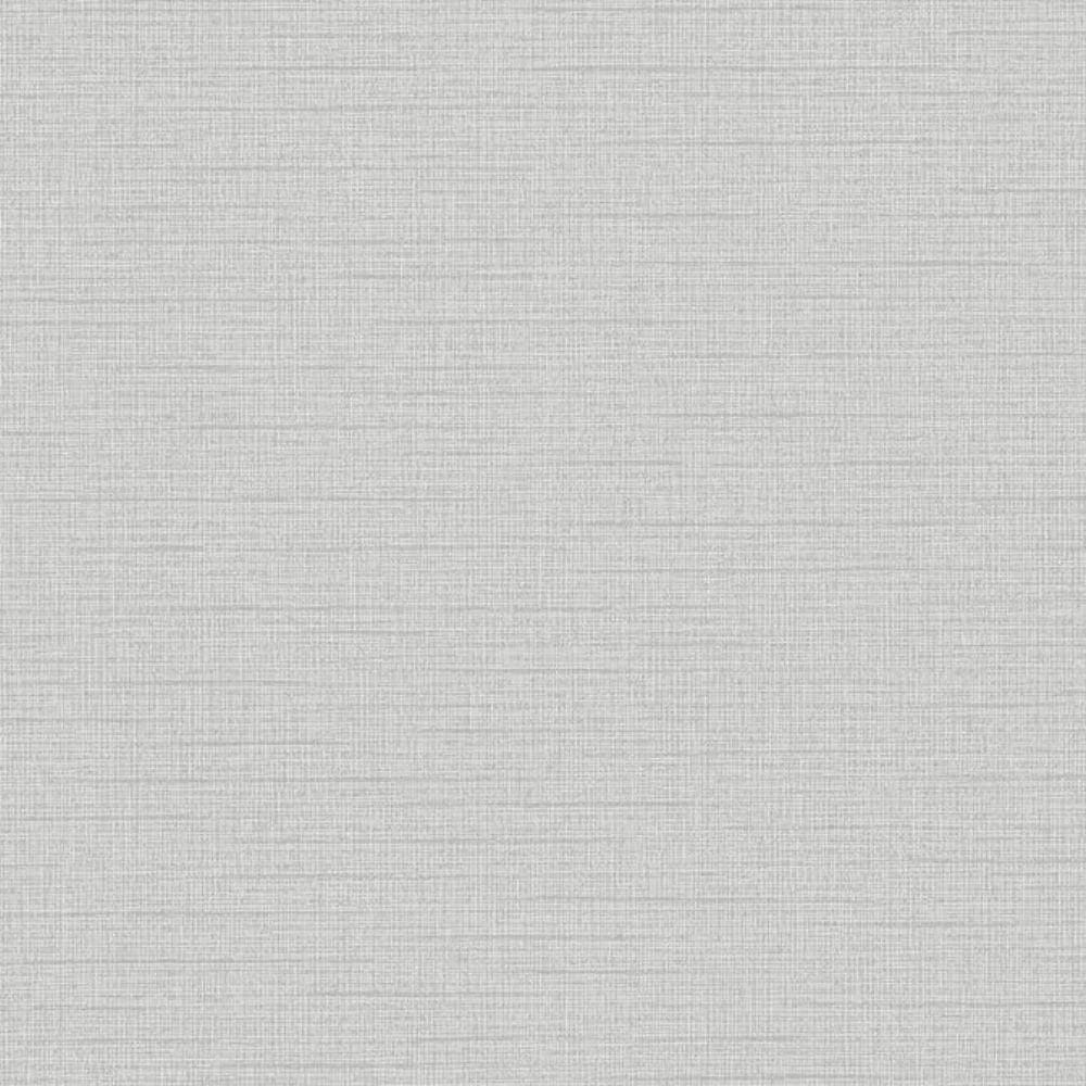 Papel De Parede Ivy Aspecto Têxtil Cinza 6809-10