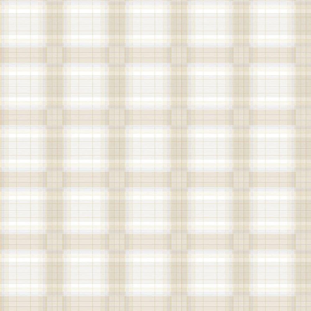 Papel De Parede Line Art Aspecto Têxtil Pc8v044 - Rolo 10m X 0,53m