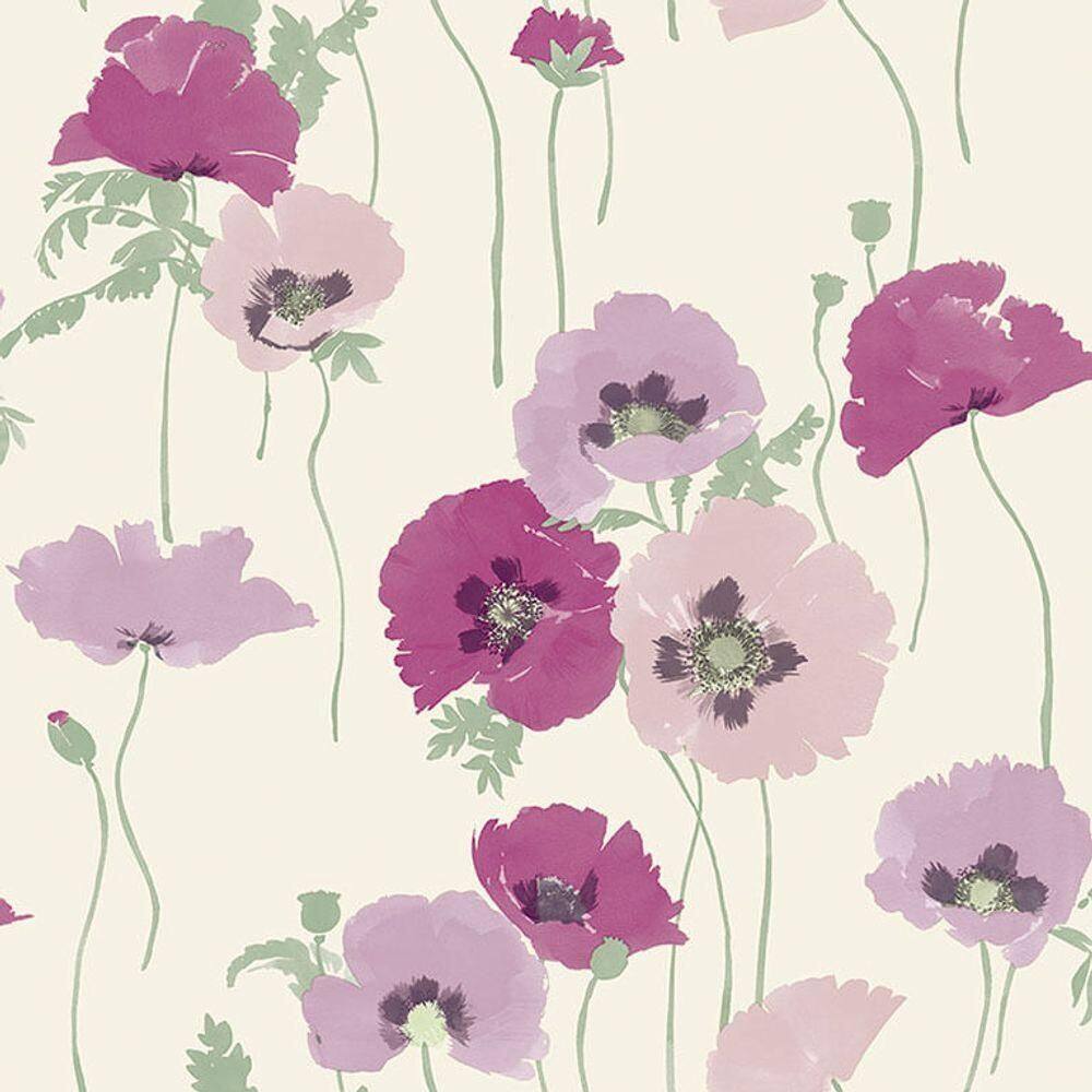 Papel De Parede A Maze Flores Coloridas Am22703 - Rolo 10m X 0,53m