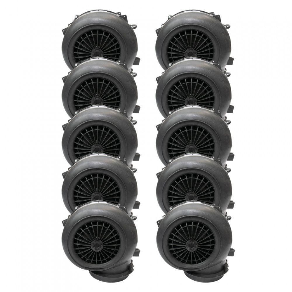 Kit Motor Para Coifa De Ilha 10 Peças Preto 110V