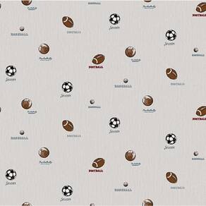 Papel De Parede All Kids Esportes H2910505 Rolo 10m X 0,53m
