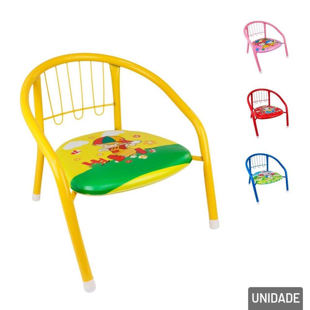 Cadeira de Metal Infantil 35cms - Tudo em Caixa