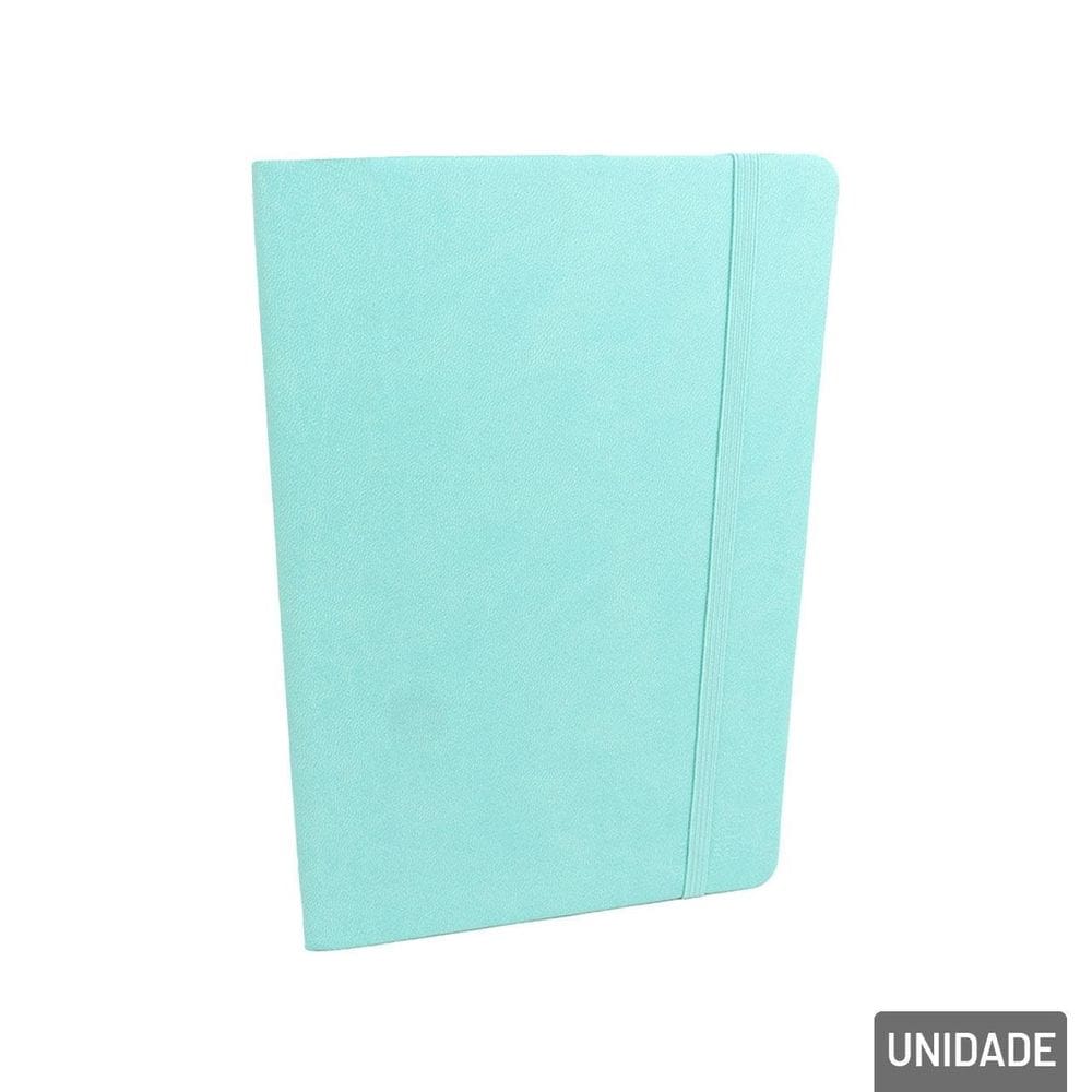 Caderno Brochura A5 96 FL Pautadas Verde - Tudo em Caixa