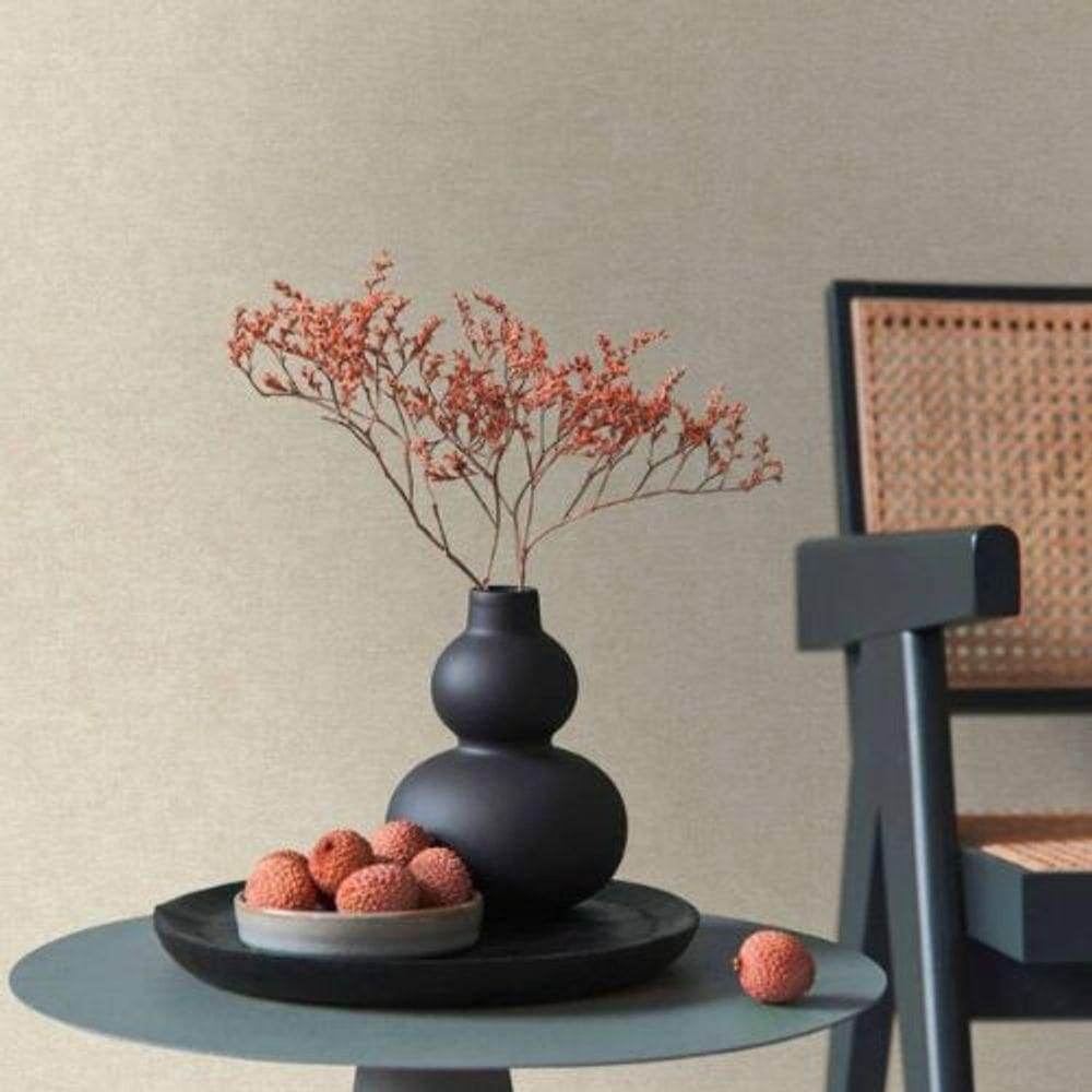 Papel De Parede Famous Garden Textura Bege 395654