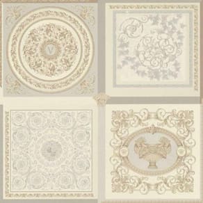 Papel De Parede Versace V Arabesco Bege 387042