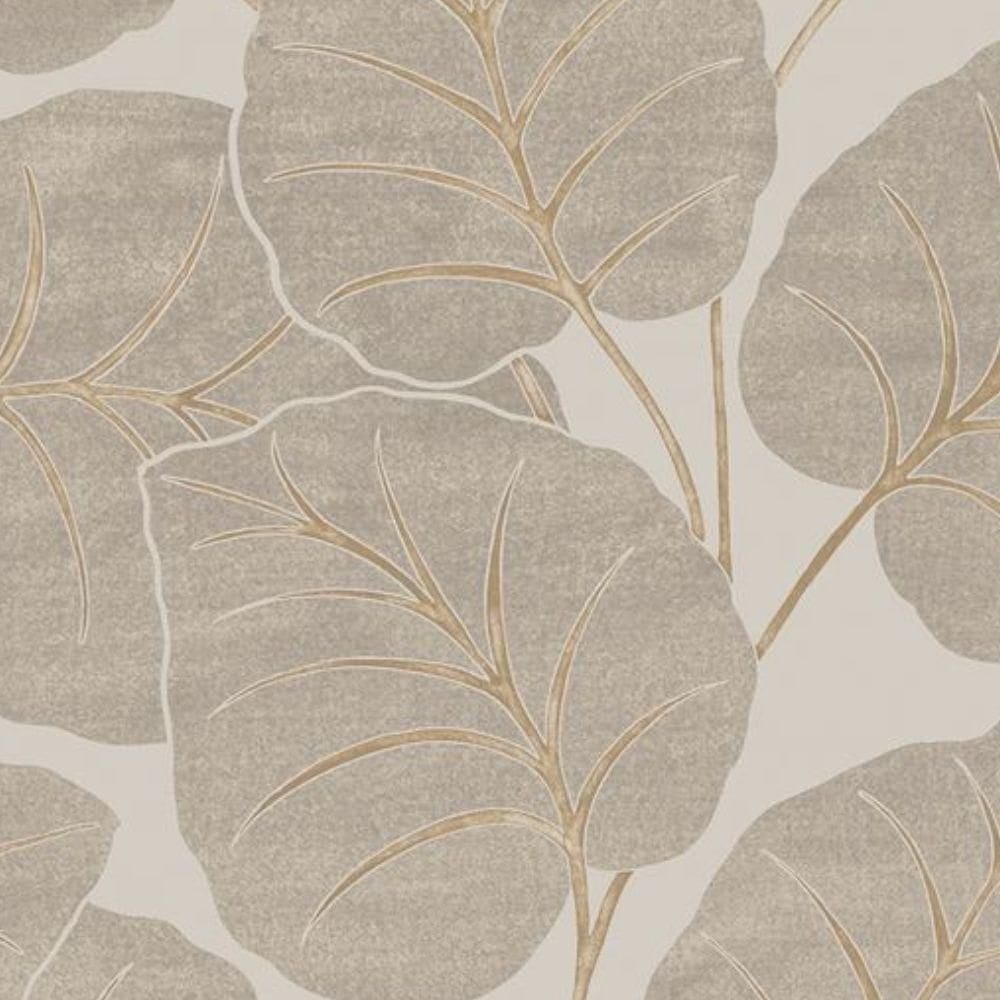 Papel De Parede Ciara Folhagem Bege A63501